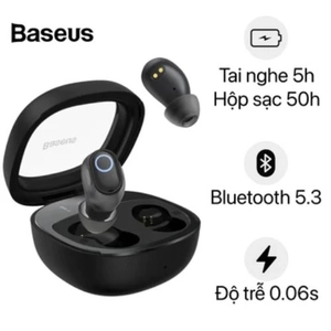 Tai nghe Bluetooth True Wireless Baseus Bowie WM02 Plus